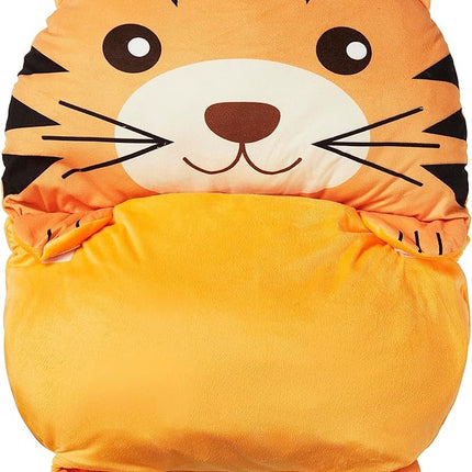 Kid's Nap Buddies Character Preschool Nap Mat, Toddler Sleeping Bag with Pillow for Daycare, Ages 3+