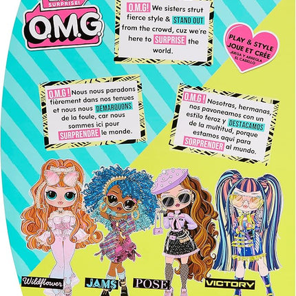 L.O.L. Surprise! LOL Surprise OMG Victory Fashion Doll with Multiple Surprises and Fabulous Accessories – Great Gift for Kids Ages 4+
