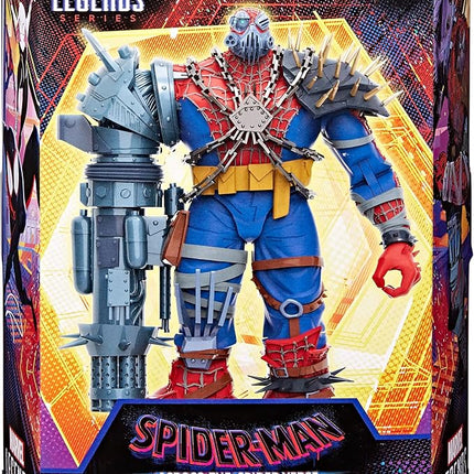 Marvel Legends Series Cyborg Spider-Woman Toy, 6-Inch Spider-Man Across The Spider-Verse Deluxe Action Figure, Toys for Kids Ages 4 and Up