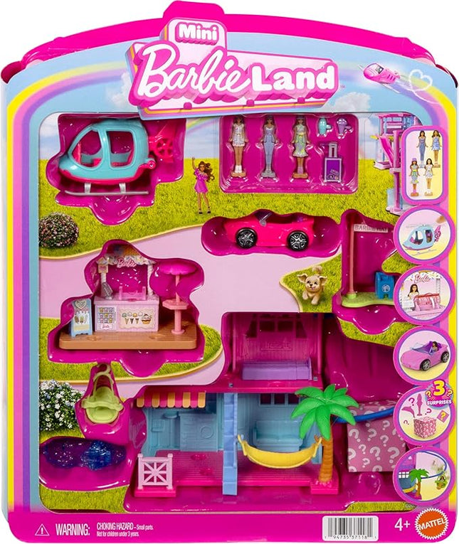 Barbie Mini Land Dolls and Accessories Pack 2