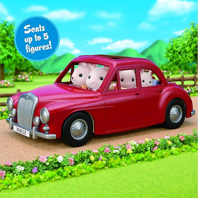 Calico Critters Family Cruising Car for Dolls, Toy Vehicle Seats up to 5 Collectible Figures