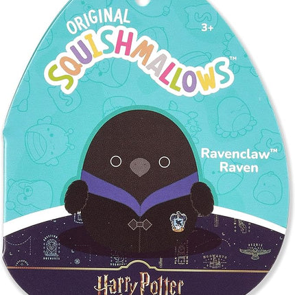 Squishmallows Original “Harry Potter” 10in Ravenclaw Raven in Hogwarts Robe Plush - Ultrasoft Official Jazwares Plush (Medium-Sized)
