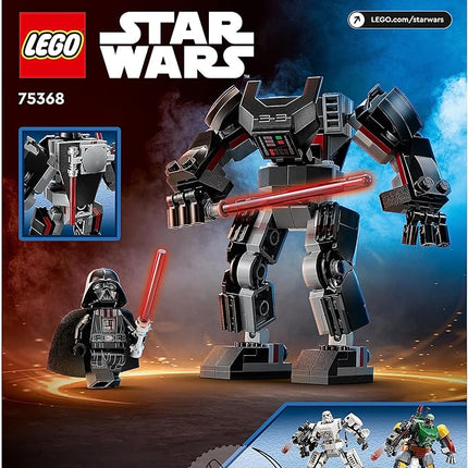 LEGO Star Wars Darth Vader's Mecca, Buildable Action Figure with Articulated Pieces, Cabin for Minifigure, Red Laser Sword, Collectible Toy for Boys and Girls Ages 6+ 75368