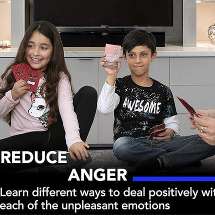 Behind the Anger Therapy Kit | Counseling Tools & Anger Management for Kids & Teens | CBT Games & Therapy Board Games for Emotional Regulation | for Therapists, Counselors & Teachers
