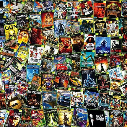 X-Treme Games Collage Puzzle for Adults and Kids | Difficult 1000-Piece Jigsaw Puzzle Toy | Interactive Brain Teaser, Fun Quarantine Gifts | 28 x 20 Inches