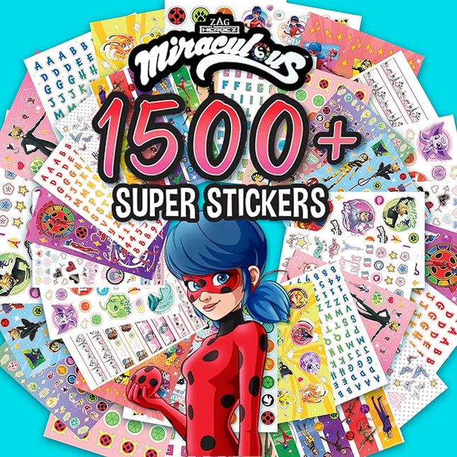 Miraculous 1500+ Super Stickers by Horizon Group USA