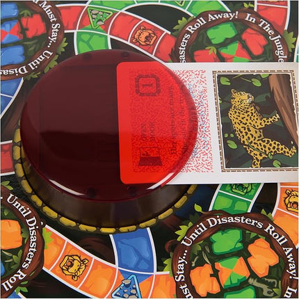 Spin Master Games, Jumanji 30th Anniversary Edition, The Classic Thrilling Adventure Family Board Game Based on The Action-Comedy Movie, Updated Jungle Challenges, 2-4 Players, for Ages 6 & Up