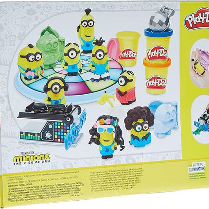 Play-Doh Minions: The Rise of Gru Disco Dance-Off Toy for Kids 3 Years and Up with 14 Non-Toxic Cans
