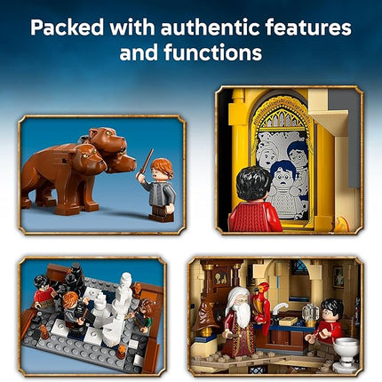 LEGO Harry Potter Hogwarts Castle: The Main Tower - Building Set for Boys and Girls, Ages 10+ - 12 Collectible Minifigures Including Harry Potter & Dumbledore - Gift for Christmas - 76454