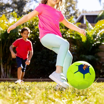 NERF Kids Foam Mini Soccer Ball - Proshot Youth Soft Mini Foam Soccer Ball - 7" Inch NERF Indoor + Outdoor for Kids