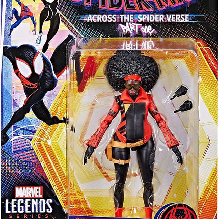 Marvel Legends Series Spider-Man Across The Spider-Verse Jessica Drew 6-inch Action Figure Toy, 2 Accessories