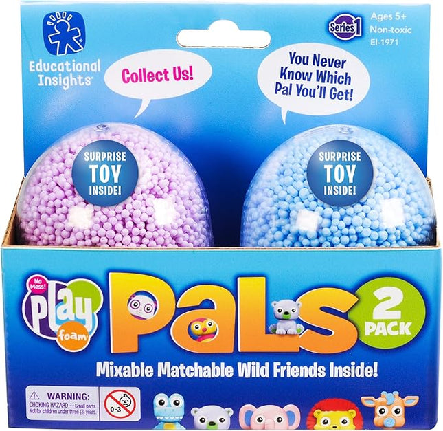 Educational Insights Playfoam Pals Wild Friends, Party Pack of 12, Fidget, Sensory Toy, Ages 3+