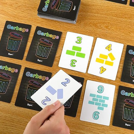 Regal Games Garbage Monsters Card Game Set for Kids, Teens & Adults - 2-4 Player Fun Family Games - Travel Playing Cards (16 Garbage Monsters Cards)