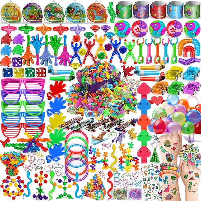 Amy&Benton 1000pcs Party Favors for Kids 8-12 4-8 3-5, Goodie Bags Stuffers, Pinata Stuffers Fillers, Treasure Box Toys for Classroom Prizes, Carnival Prizes Birthday Easter Bulk Holiday Supplies