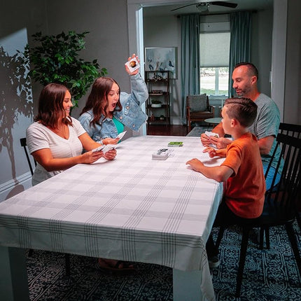 SLAPZI - The Fast-Matching, Card-Slapping Game, Match Picture Cards to Clue Cards and Slap Down Your Match, Fast, Fun and Easy, Perfect for Family Game Nights & Parties. for 2-8 Players, Ages 8+