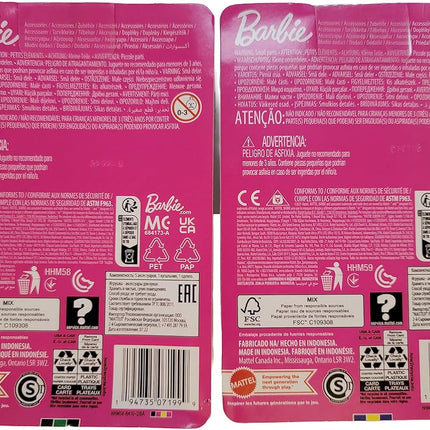 Barbie Chelsea Beach & Tea Party Accessory Fashion Pack Bundle – Mix of Beachwear & Tea Party Essentials for Chelsea Doll | Ages 3+