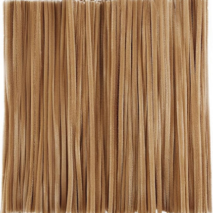 Caydo 200 Pieces Light Brown Pipe Cleaners,Thick Fluffy Chenille Stems, Pipe Cleaner Crafts for Arts & Crafts, Perfect for Making Animals, Flowers, and Festive Decorations