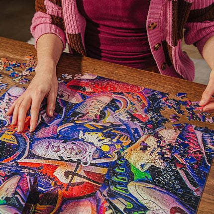 Sneakerheads 1000-Piece Jigsaw Puzzle | Fun Brain Teaser, Toys & Games | 28 x 20 Inches