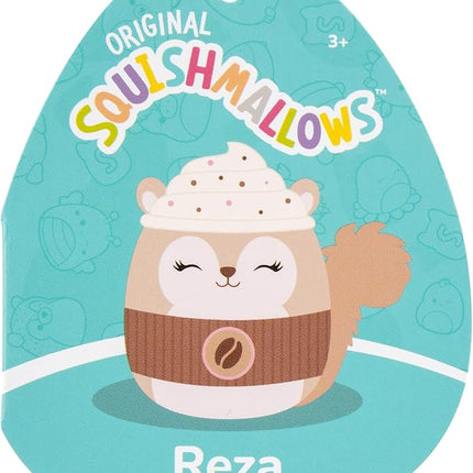 Squishmallows Original 5in Reza The Latte Squirrel – Official Jazwares Plush (Little)