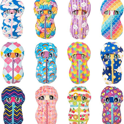 Scentco OMG Snuggle Me! Bedtime Buddies (Sleeping Bag Series), Scented Surprise Collectible 10 inch Plush Toys (Mystery Blind Bag)