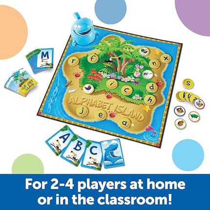 Learning Resources Alphabet Island a Letter & Sounds Game - Montessori ABC Toys, Ages 4+
