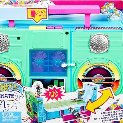 Hot Wheels Skate Boombox Skate Park Playset