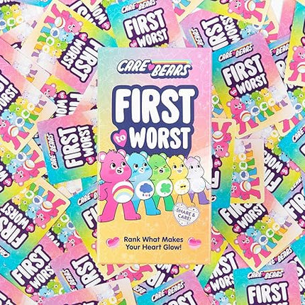 Care Bears Family Party Game - The Card Game About How Your Friends & Family Rank Things - for Kids, Tweens, Teens, Families, Kidult, Groups and Fun Parties with Polarizing Priorities