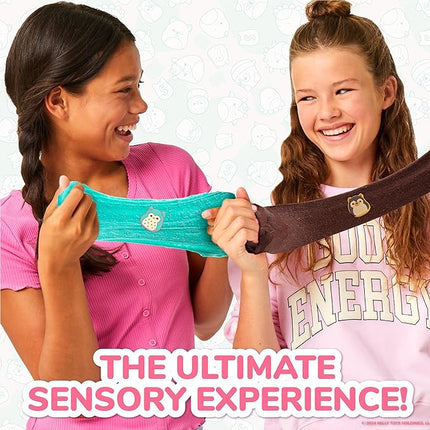 Original Squishmallows Winston Premium Cloud Slime - Limited Release, Blue Raspberry Scent, 8 oz. Jar