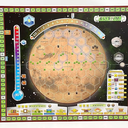 Terraforming Mars: Hellas Elysium - The Other Side of Mars Expansion by Stronghold Games, Strategy Board Game
