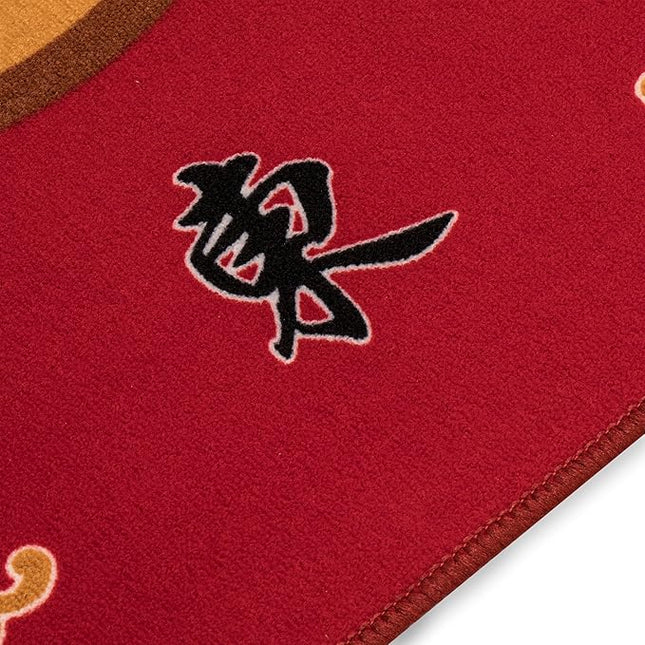 Yellow Mountain Imports Multi-Purpose Table Cover for Mahjong, Poker, Card Games, Board Games, Tile Games, and Dominoes - Vibrant Red, 31.1 Inches