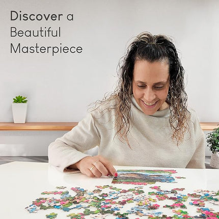 No Image Puzzle 1000 Irregular Pieces Extreme Difficult Jigsaw Challenge Adults Hardest Puzzle No Guide Ultimate Brain Teaser Intermediate Level Landscape Mystery Unique Gift