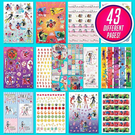 Miraculous 1500+ Super Stickers by Horizon Group USA