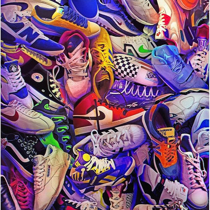 Sneakerheads 1000-Piece Jigsaw Puzzle | Fun Brain Teaser, Toys & Games | 28 x 20 Inches