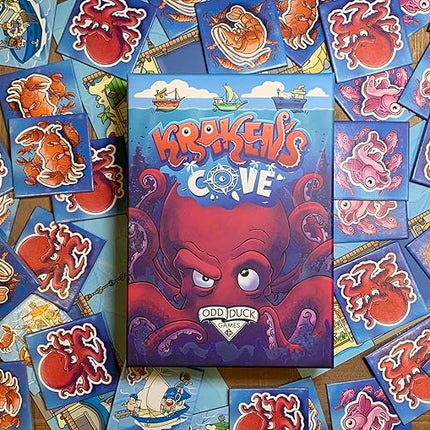 Kraken’s Cove – Memory & Strategy Game for Kids & Families | Quick Play Ocean Adventure Game | Ages 5+ | 1-3 Players | Under 15 Minutes