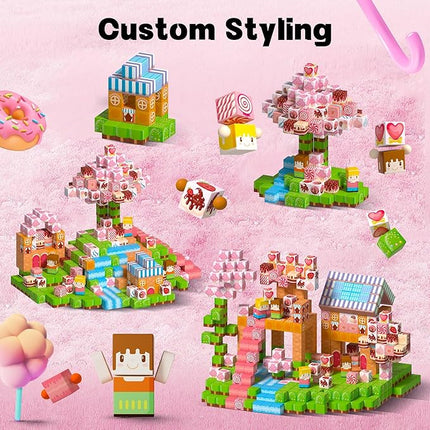 150Pcs Magnetic Building Blocks,Magnetic Cubes Pink Princess Set for Kids Age 3+ Girls Stacking Building for Kids Magent Blocks Constrcution Preschool Learning Toys Birthday Gifts