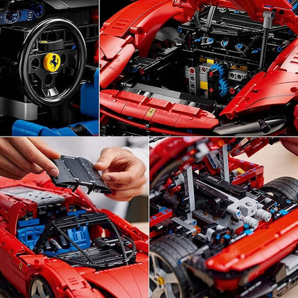 LEGO Technic Ferrari Daytona SP3 42143, Race Car Model Building Kit, 1:8 Scale Advanced Collectible Set for Adults, Ultimate Cars Concept Series, Great Anniversary and Father's Day Gift for Car Lover