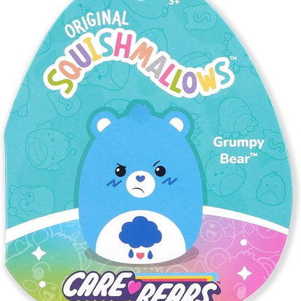 Squishmallows Original Care Bears 12in Grumpy Bear – Official Jazwares Plush (Medium-Sized)