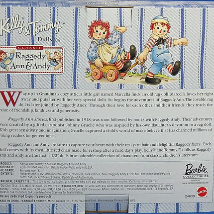 Barbie Raggedy Ann & Andy Tommy & Kelly Storybook Collectibles