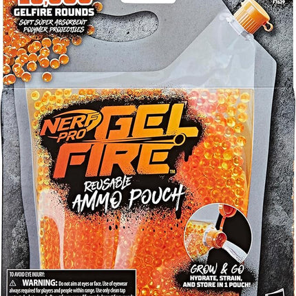 Nerf Pro Gelfire Refill, 10,000 Dehydrated Gelfire Rounds, Use with Nerf Pro Gelfire Blasters, Ages 14 & Up