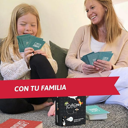 Totem Español El Juego de Sentirse Bien – Juego de Cartas de Terapia y Team Building para Niños, Adultos y Familias, Ideal para Consejería, Mindfulness y Autoestima (Original Edition-Spanish Box)