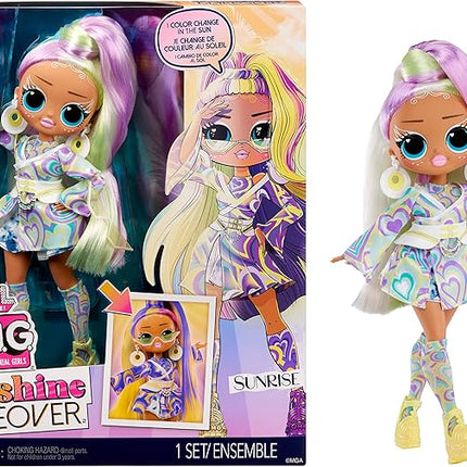 L.O.L. Surprise! LOL Surprise OMG Sunshine Color Change Sunrise Fashion Doll with Color Changing Hair and Fashions and Multiple Surprises – Great Gift for Kids Ages 4+