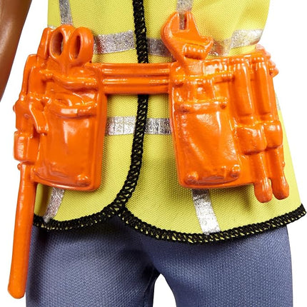 Barbie Builder Doll & Playset, Black Hair