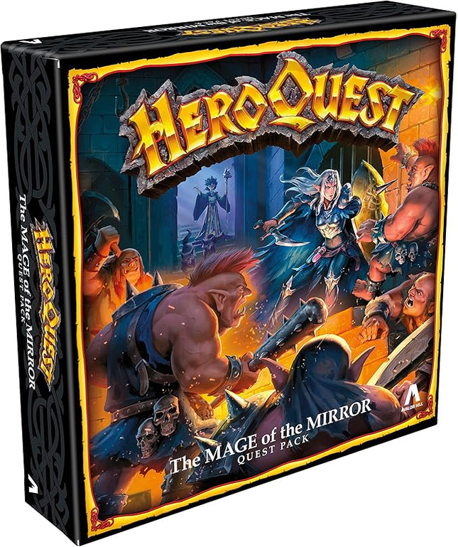 Heroquest The Mage of The Mirror Quest Pack, Roleplaying Game for Ages 14+, Requires HeroQuest Game System to Play