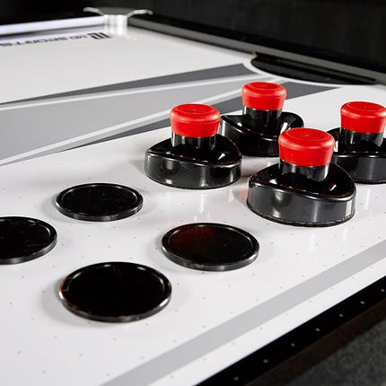 MD Sports Air Hockey Table with Arcade Electronic Scorer, Perfect for Family Game Rooms