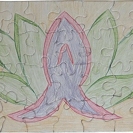 12 Blank Jigsaw Puzzles - 5.5 inch x 8 inch, 28 Pieces per Puzzle - Excellent for Kids Activities, Arts & Crafts, Invitations, Blank Puzzles to Draw On