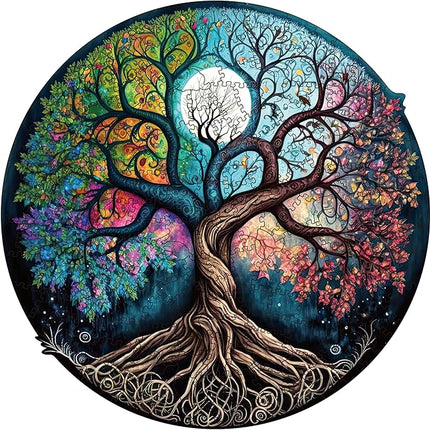 Wooden Puzzle for Adults, 200 Pcs Wood Puzzles Adult, Irregular Animal Shaped Unique Puzzles for Adults, Creative Gift