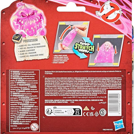Ghostbusters Fright Features Callie Spengler Action Figure with Ecto-Stretch Tech Possessor Ghost Toy Accessory, Toys for Kids Ages 4+