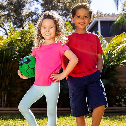 NERF Kids Foam Mini Soccer Ball - Proshot Youth Soft Mini Foam Soccer Ball - 7" Inch NERF Indoor + Outdoor for Kids