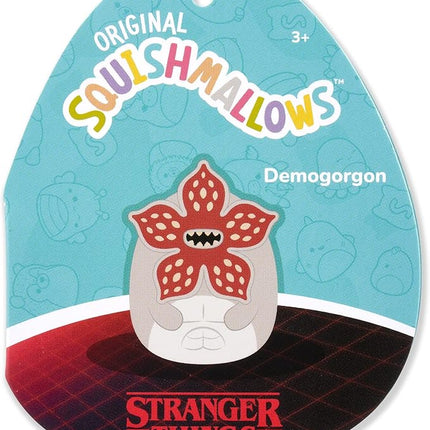 Squishmallows Original “Stranger Things” 3.5-Inch Eleven + Demogorgon 2-Pack - Official Jazwares Plush (Clips)