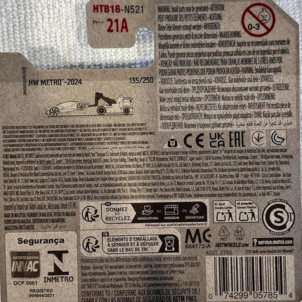 Hot Wheels Heavy Hitcher Diecast Car, HW Metro Series, 1:64 Scale, 4/10